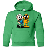 Sweatshirts Irish Green / YS Finnhead and Jakeman Youth Hoodie