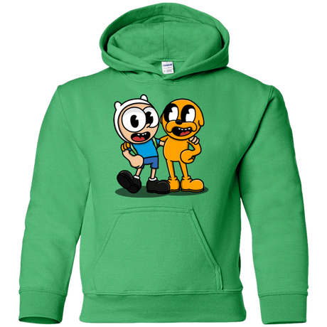 Sweatshirts Irish Green / YS Finnhead and Jakeman Youth Hoodie