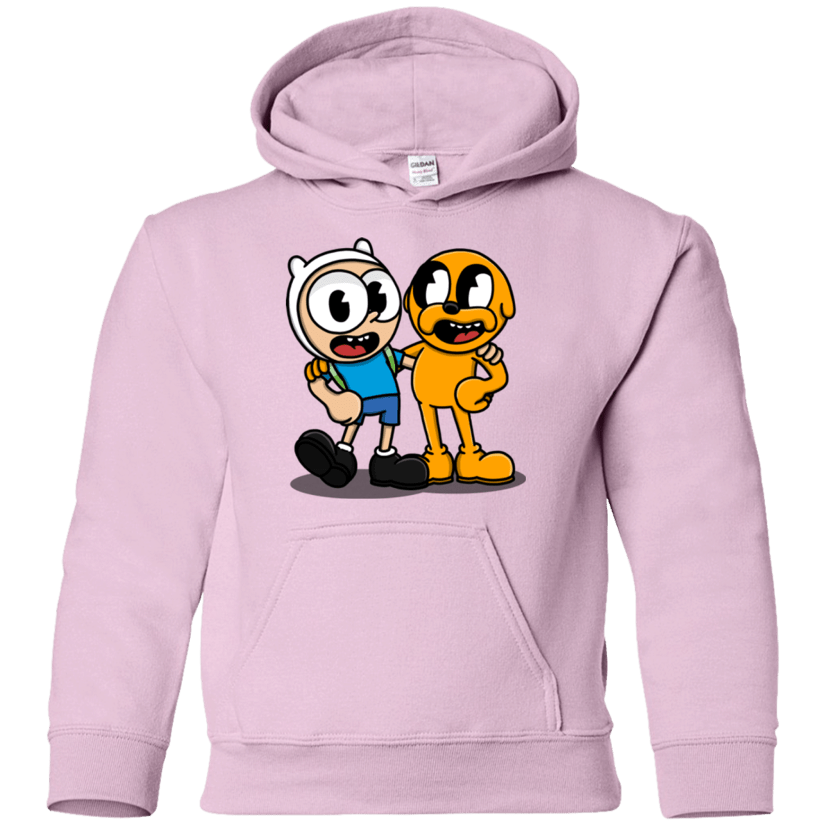 Sweatshirts Light Pink / YS Finnhead and Jakeman Youth Hoodie