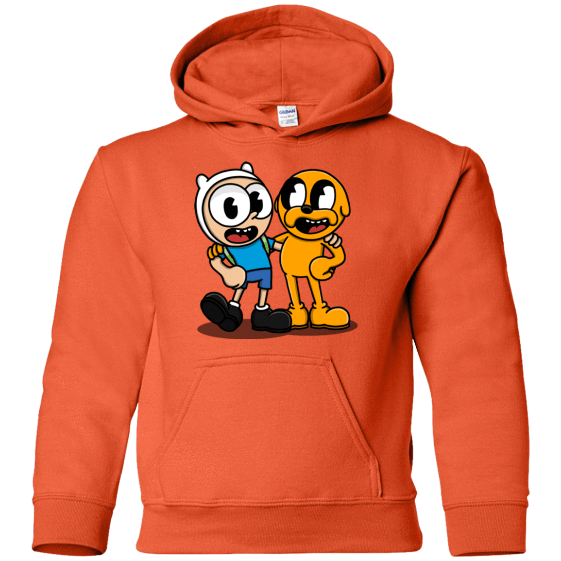 Sweatshirts Orange / YS Finnhead and Jakeman Youth Hoodie