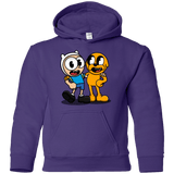 Sweatshirts Purple / YS Finnhead and Jakeman Youth Hoodie