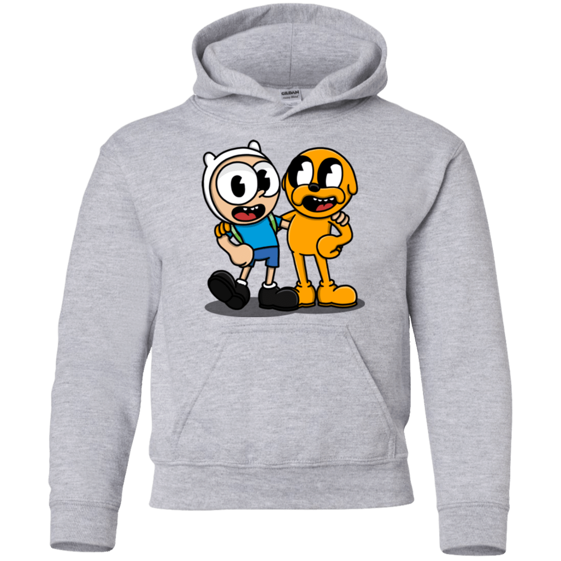 Sweatshirts Sport Grey / YS Finnhead and Jakeman Youth Hoodie