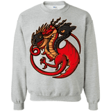 Sweatshirts Sport Grey / Small FIRE BLOOD AND TRAINING Crewneck Sweatshirt
