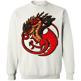 Sweatshirts White / Small FIRE BLOOD AND TRAINING Crewneck Sweatshirt