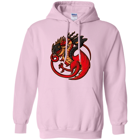 Sweatshirts Light Pink / Small FIRE BLOOD AND TRAINING Pullover Hoodie