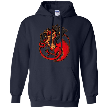 Sweatshirts Navy / Small FIRE BLOOD AND TRAINING Pullover Hoodie