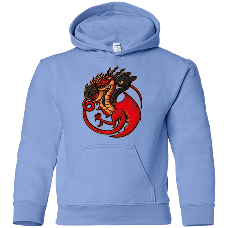Sweatshirts Carolina Blue / YS FIRE BLOOD AND TRAINING Youth Hoodie