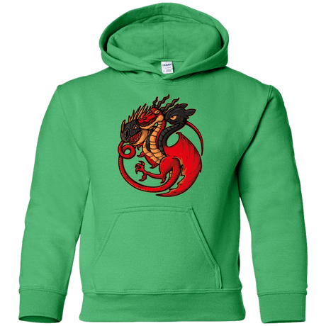 Sweatshirts Irish Green / YS FIRE BLOOD AND TRAINING Youth Hoodie