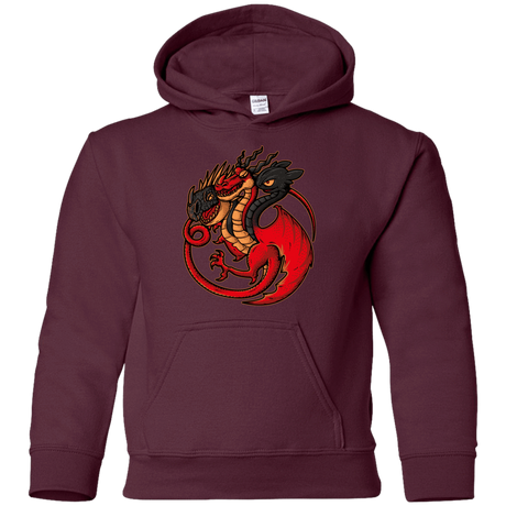 Sweatshirts Maroon / YS FIRE BLOOD AND TRAINING Youth Hoodie