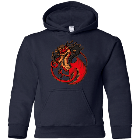 Sweatshirts Navy / YS FIRE BLOOD AND TRAINING Youth Hoodie