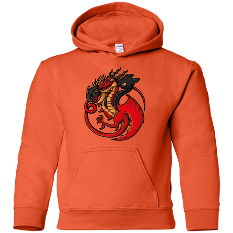 Sweatshirts Orange / YS FIRE BLOOD AND TRAINING Youth Hoodie