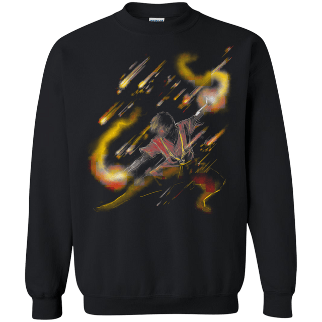 Sweatshirts Black / S Fire Dancer Crewneck Sweatshirt
