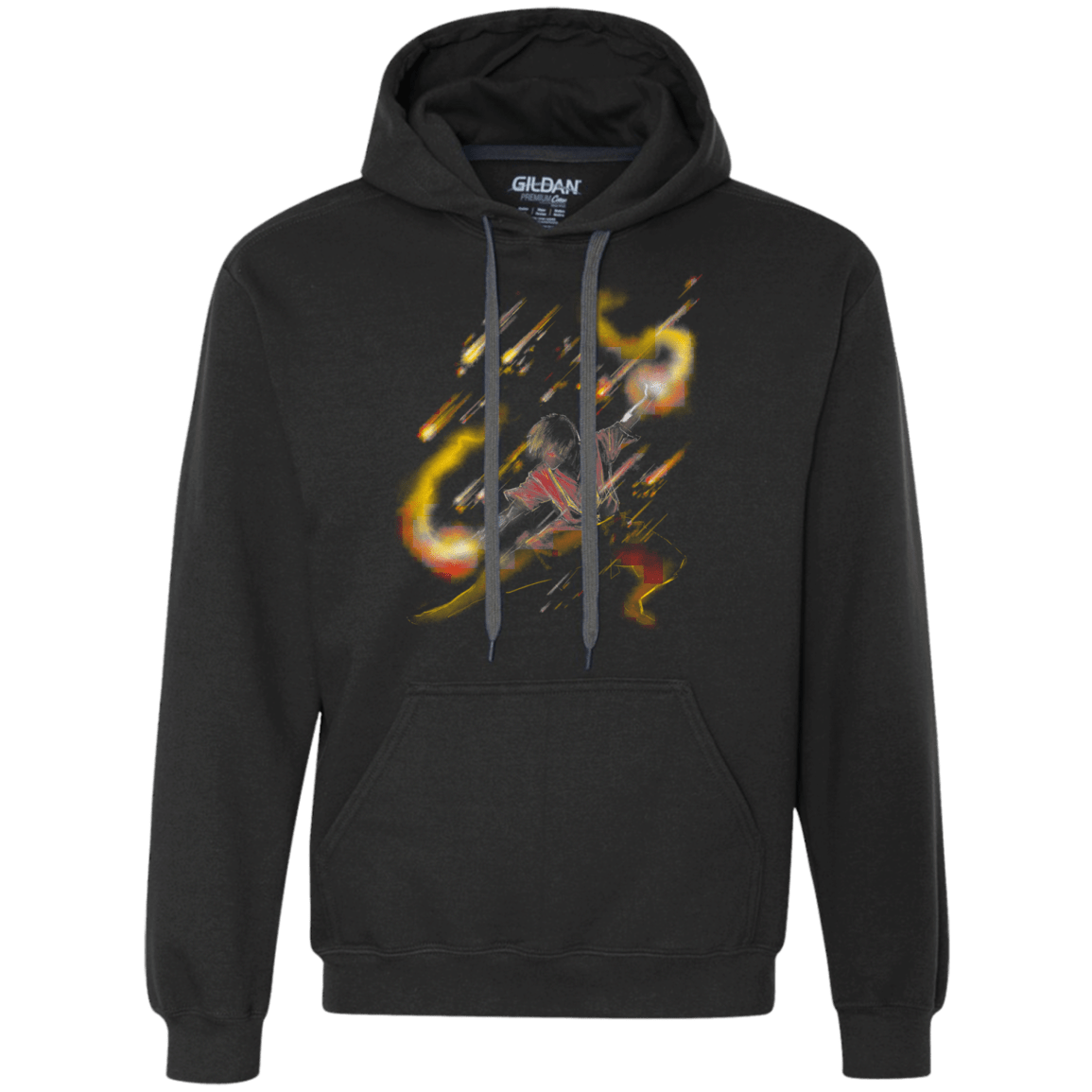 Sweatshirts Black / S Fire Dancer Premium Fleece Hoodie