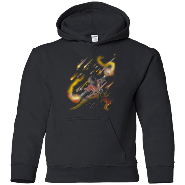 Sweatshirts Black / YS Fire Dancer Youth Hoodie