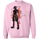 Sweatshirts Light Pink / Small Fire fist Crewneck Sweatshirt