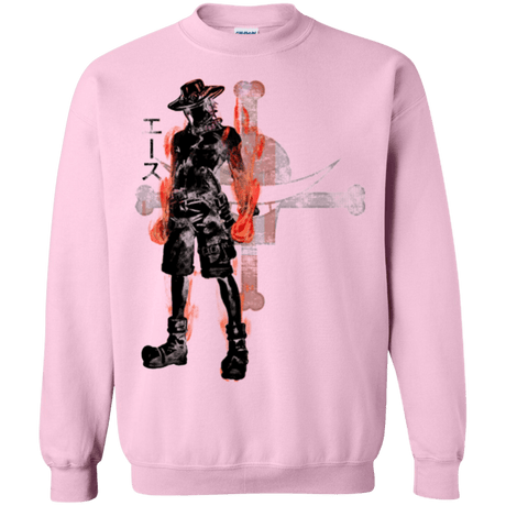Sweatshirts Light Pink / Small Fire fist Crewneck Sweatshirt