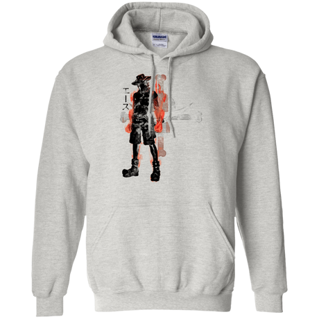 Sweatshirts Ash / Small Fire fist Pullover Hoodie