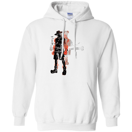 Sweatshirts White / Small Fire fist Pullover Hoodie