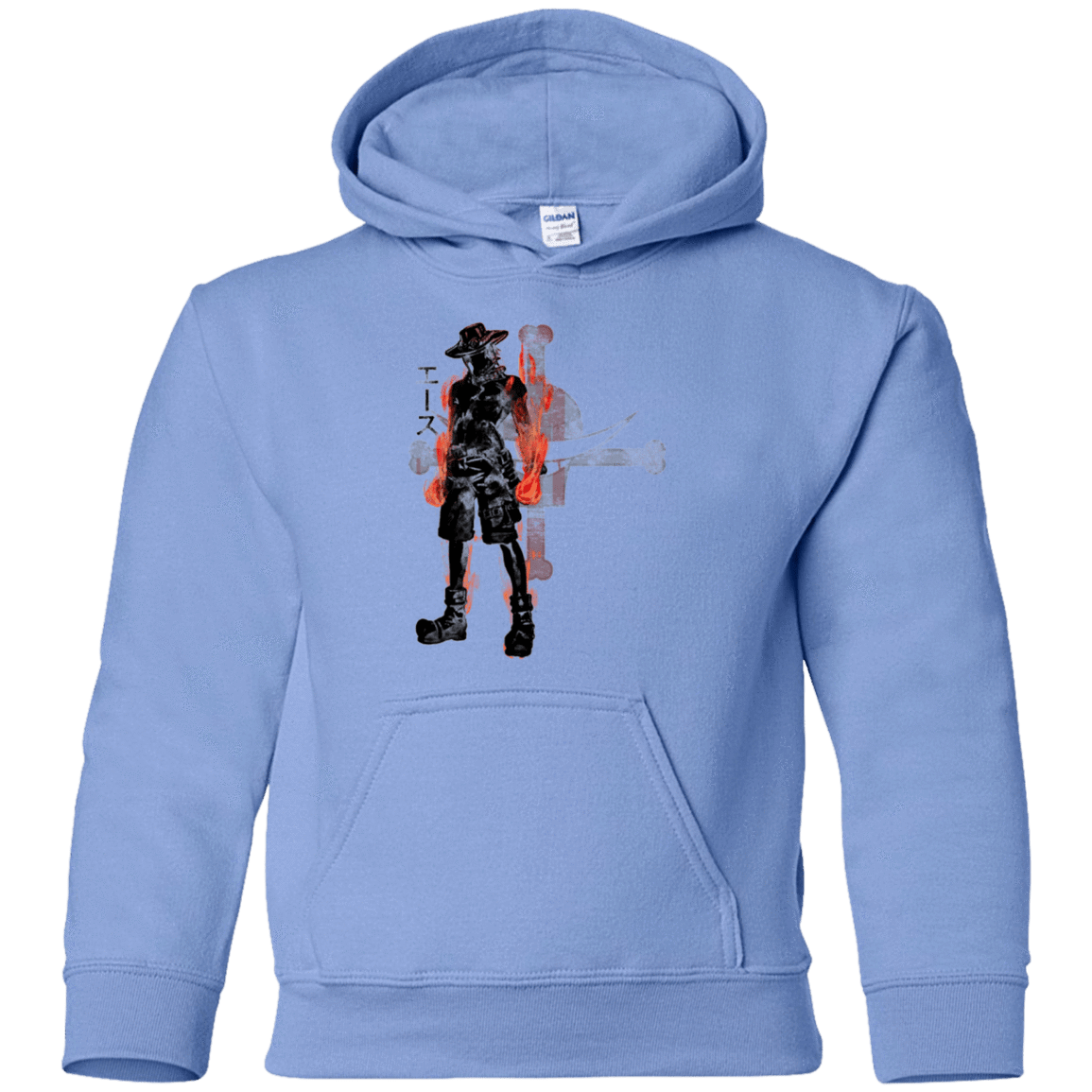 Sweatshirts Carolina Blue / YS Fire fist Youth Hoodie