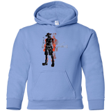 Sweatshirts Carolina Blue / YS Fire fist Youth Hoodie