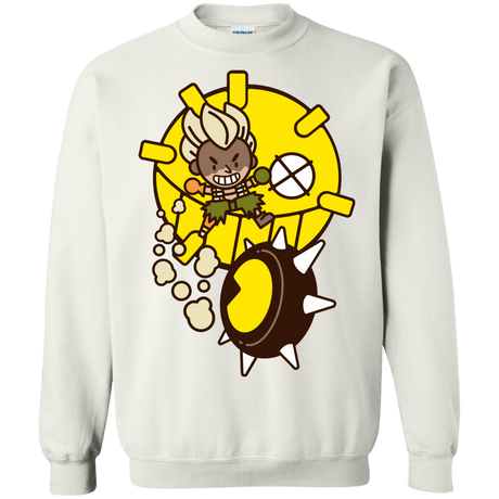 Sweatshirts White / S Fire in the Hole Crewneck Sweatshirt