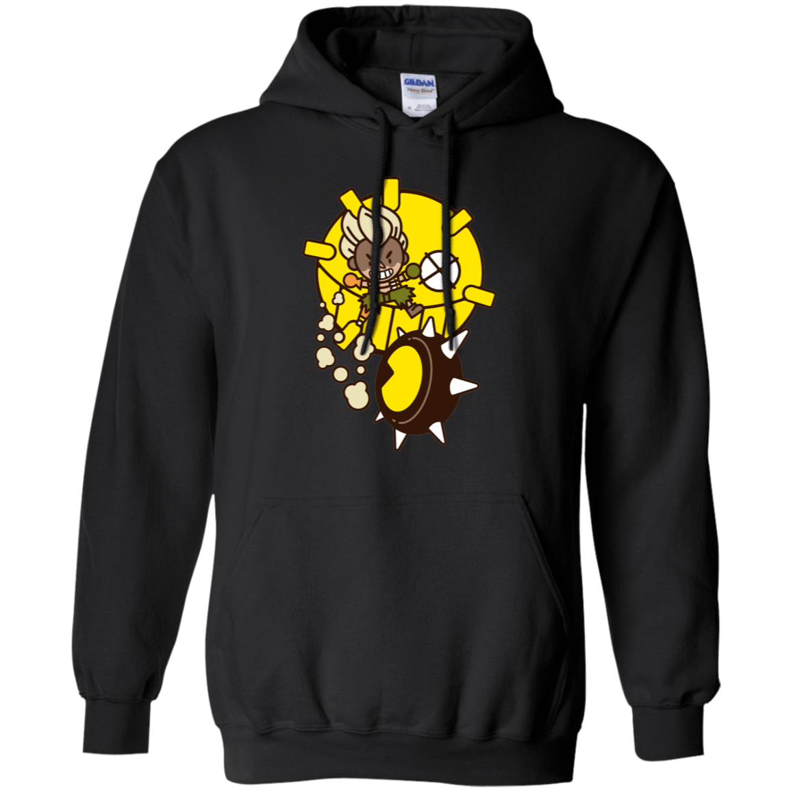 Sweatshirts Black / S Fire in the Hole Pullover Hoodie