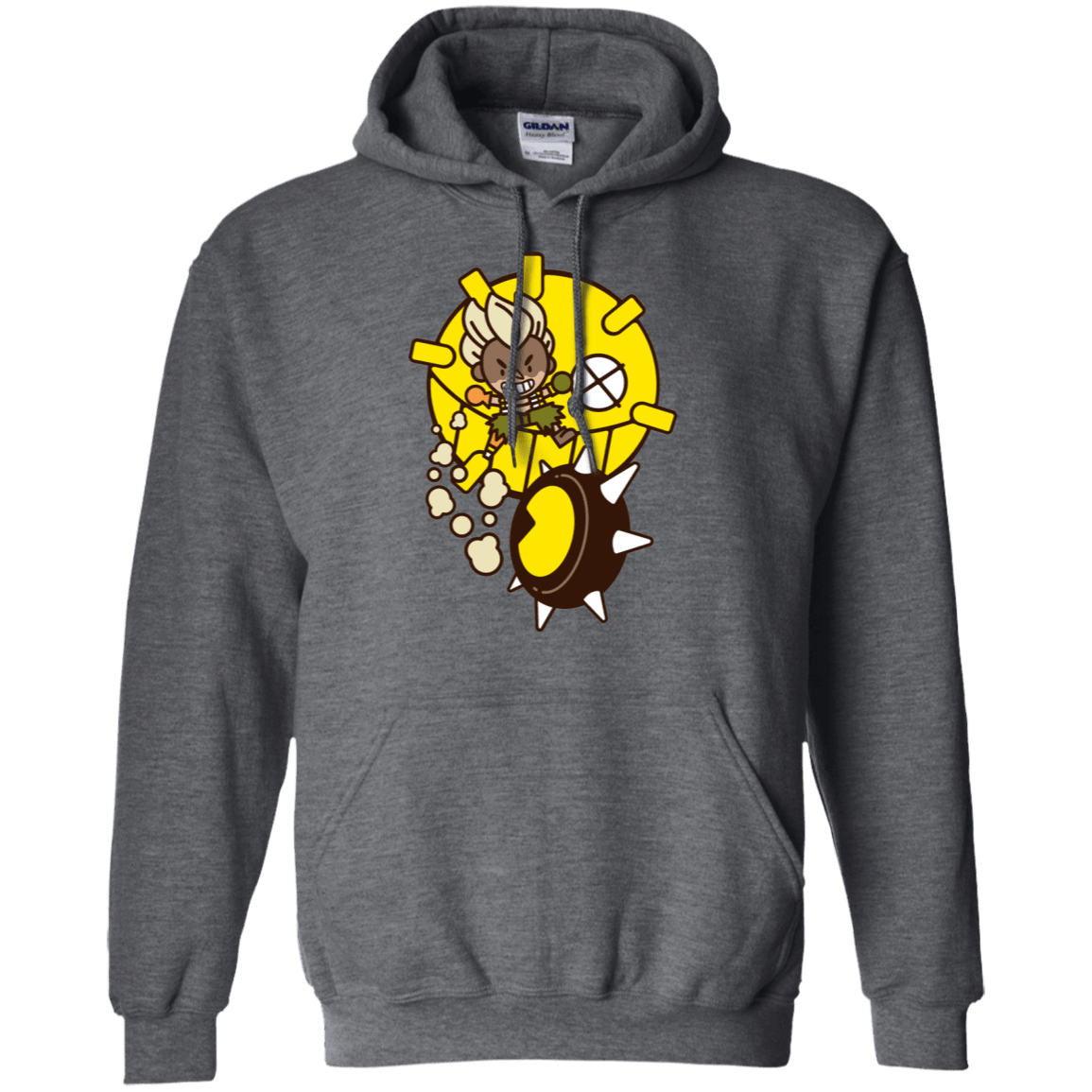 Sweatshirts Dark Heather / S Fire in the Hole Pullover Hoodie