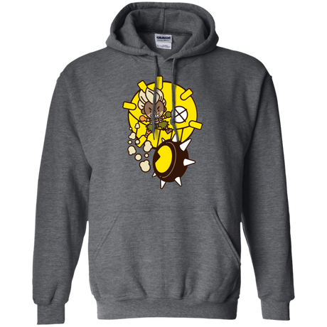 Sweatshirts Dark Heather / S Fire in the Hole Pullover Hoodie