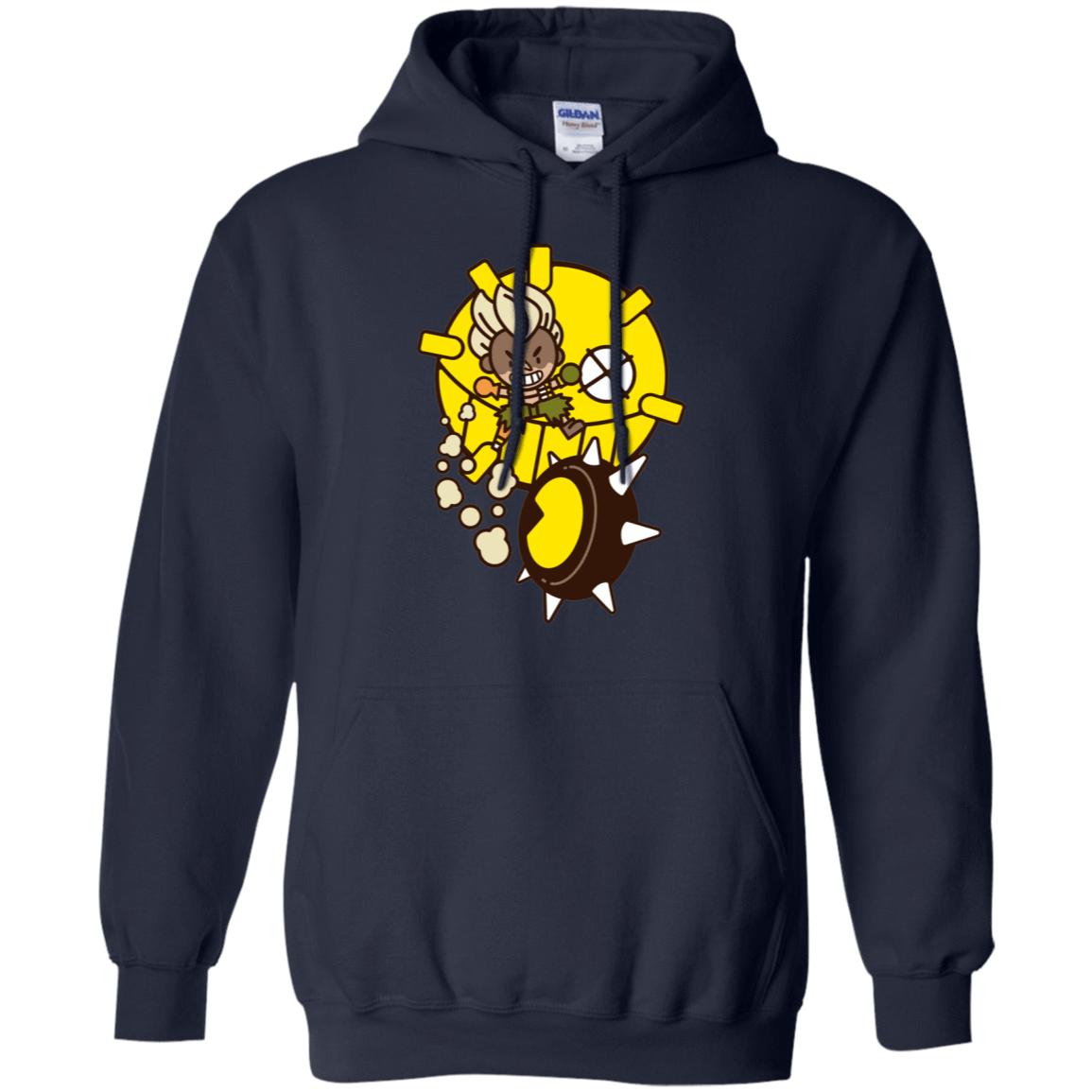 Sweatshirts Navy / S Fire in the Hole Pullover Hoodie