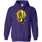 Sweatshirts Purple / S Fire in the Hole Pullover Hoodie