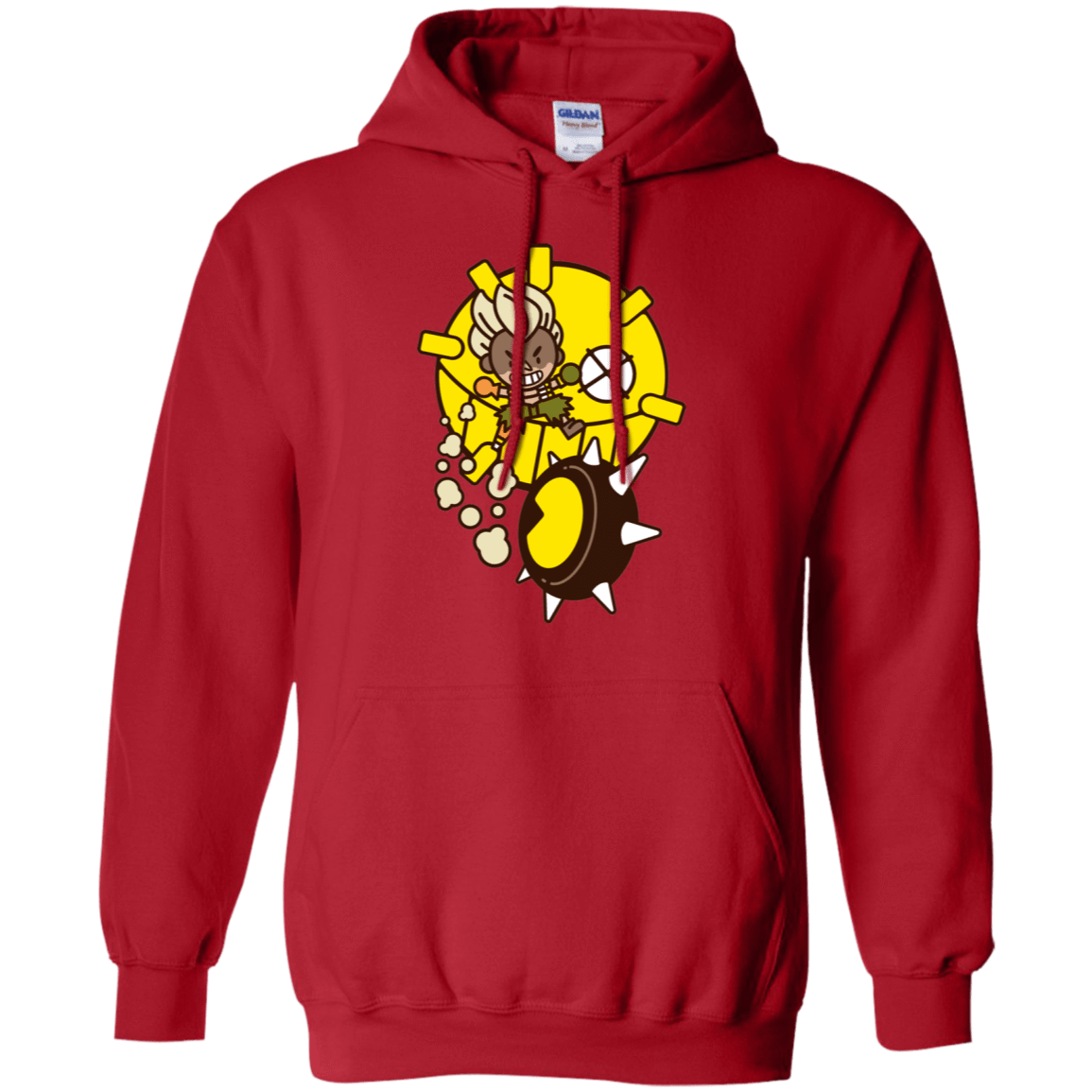 Sweatshirts Red / S Fire in the Hole Pullover Hoodie