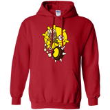 Sweatshirts Red / S Fire in the Hole Pullover Hoodie