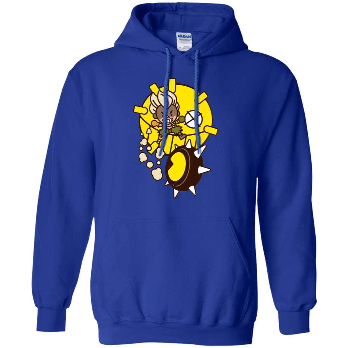 Sweatshirts Royal / S Fire in the Hole Pullover Hoodie