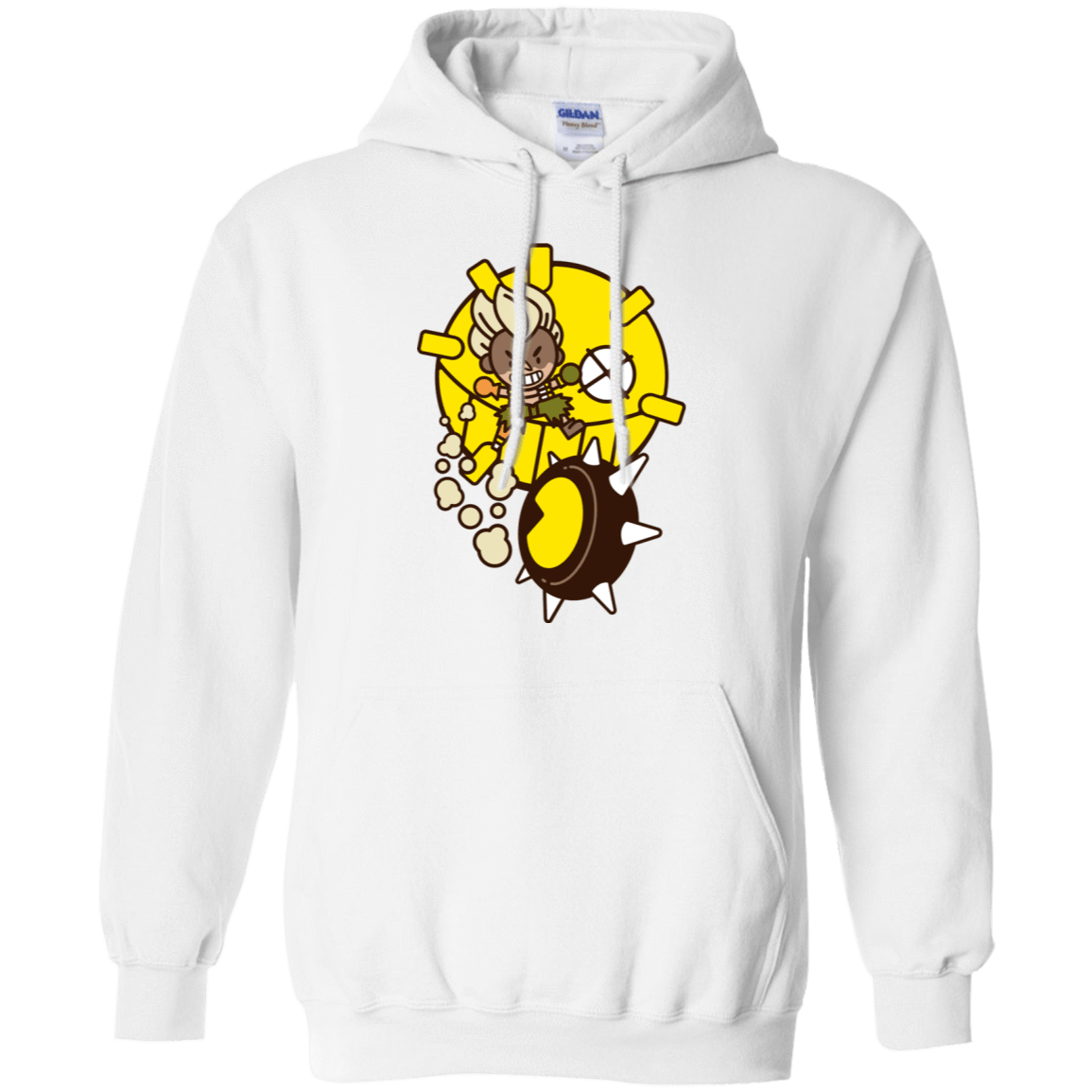 Sweatshirts White / S Fire in the Hole Pullover Hoodie