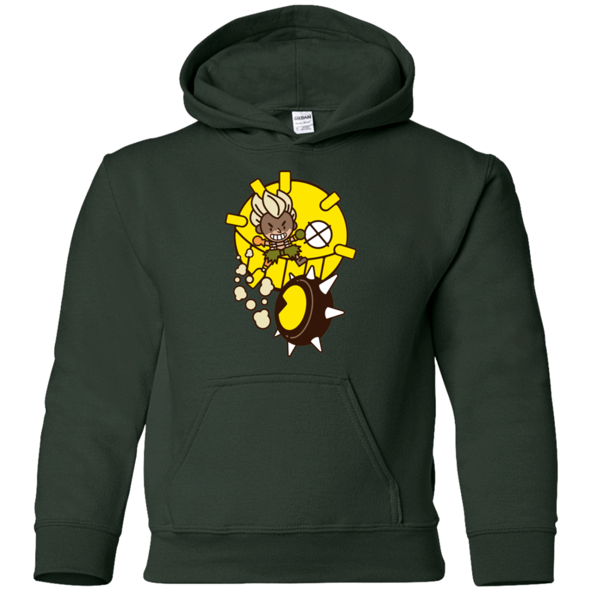 Sweatshirts Forest Green / YS Fire in the Hole Youth Hoodie