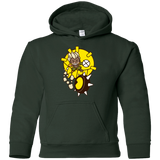 Sweatshirts Forest Green / YS Fire in the Hole Youth Hoodie