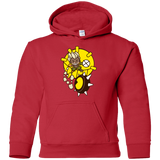 Sweatshirts Red / YS Fire in the Hole Youth Hoodie
