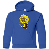 Sweatshirts Royal / YS Fire in the Hole Youth Hoodie
