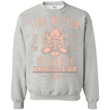 Sweatshirts Ash / Small Fire is Fierce Crewneck Sweatshirt