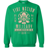 Sweatshirts Irish Green / Small Fire is Fierce Crewneck Sweatshirt