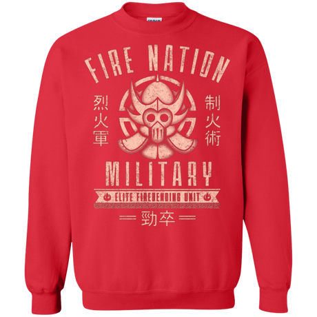Sweatshirts Red / Small Fire is Fierce Crewneck Sweatshirt