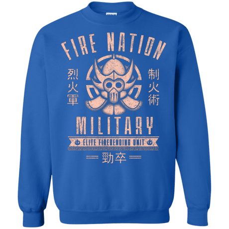 Sweatshirts Royal / Small Fire is Fierce Crewneck Sweatshirt