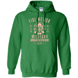 Sweatshirts Irish Green / Small Fire is Fierce Pullover Hoodie