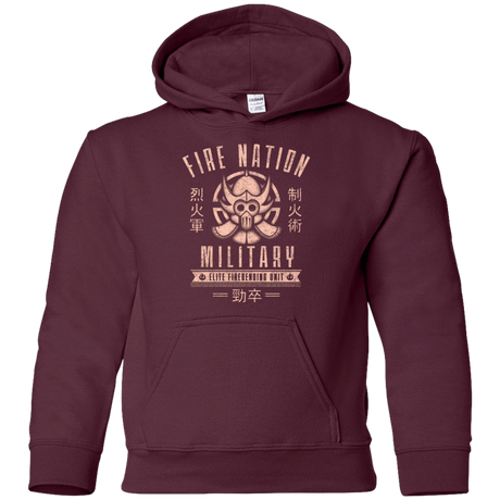 Sweatshirts Maroon / YS Fire is Fierce Youth Hoodie