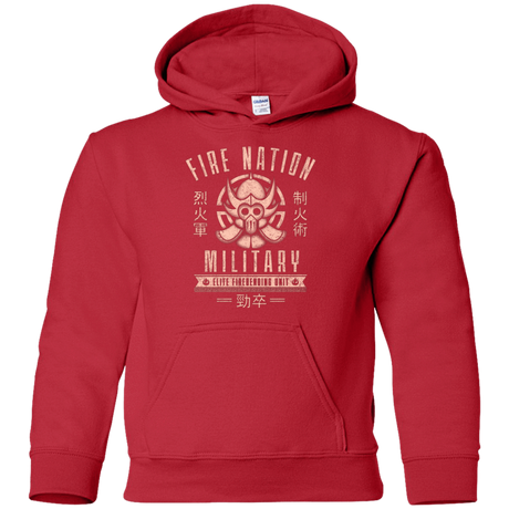 Sweatshirts Red / YS Fire is Fierce Youth Hoodie