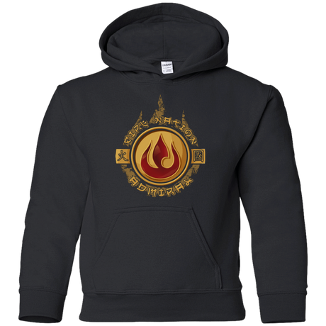 Sweatshirts Black / YS Fire Nation Admiral Youth Hoodie