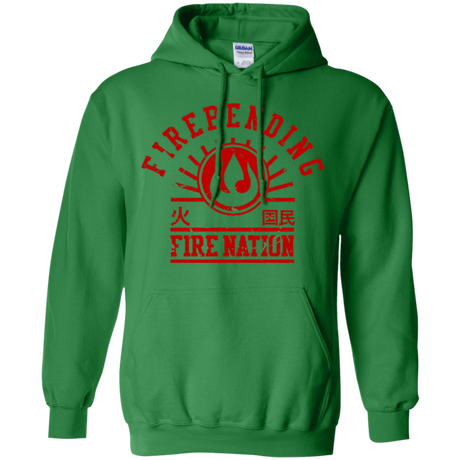 Sweatshirts Irish Green / Small Fire Nation Pullover Hoodie