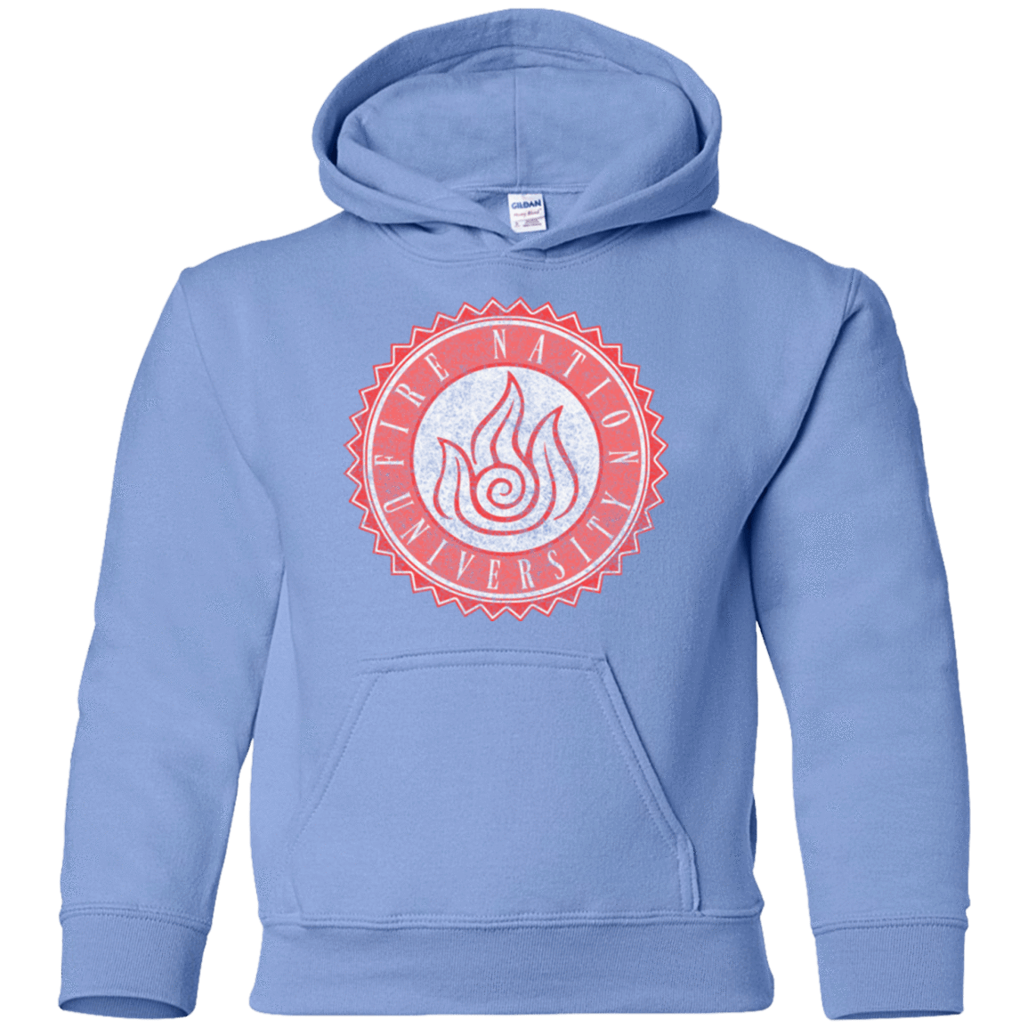 Sweatshirts Carolina Blue / YS Fire Nation Univeristy Youth Hoodie