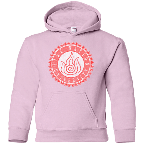 Sweatshirts Light Pink / YS Fire Nation Univeristy Youth Hoodie