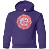 Sweatshirts Purple / YS Fire Nation Univeristy Youth Hoodie